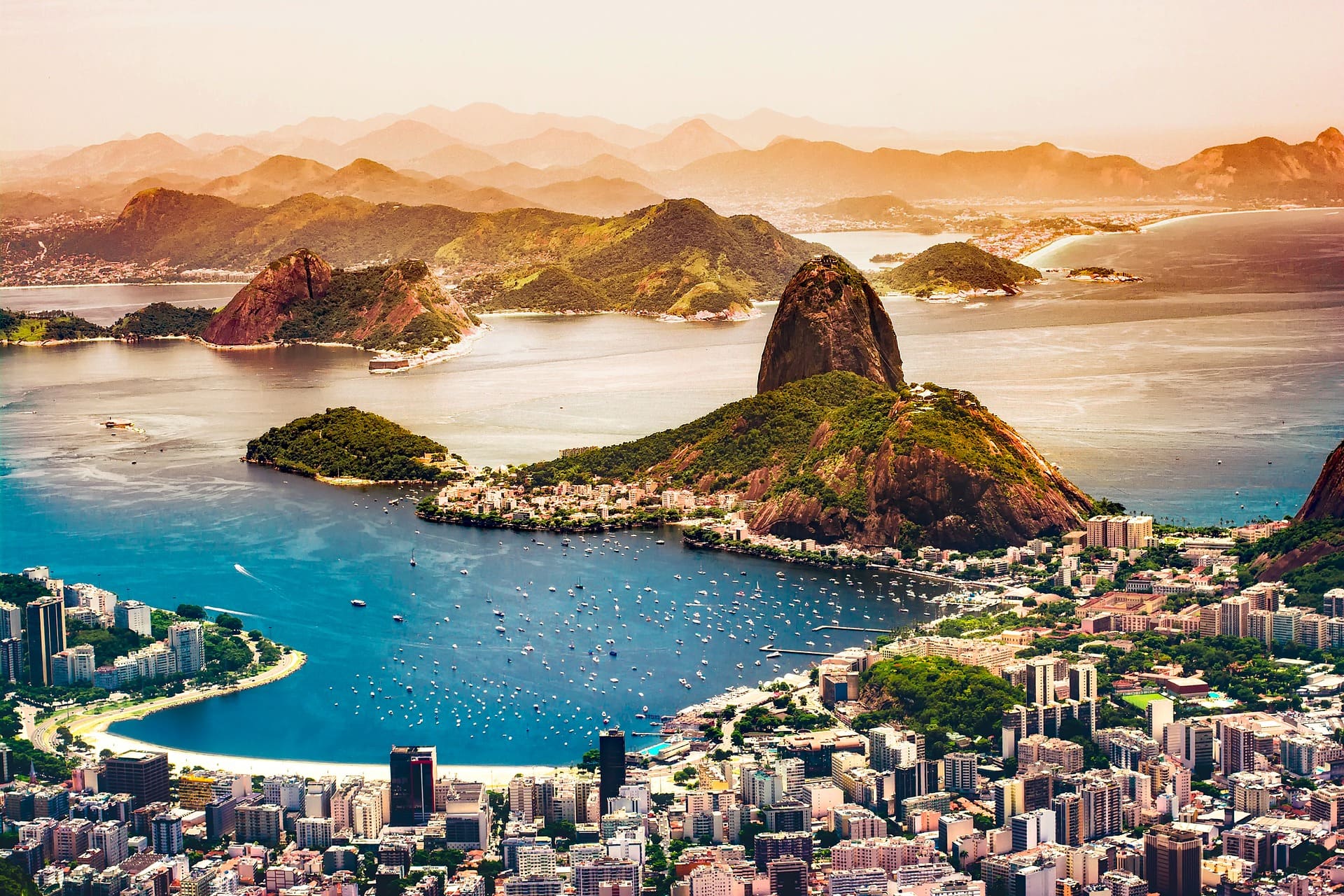 Rio de Janeiro panoramic shot