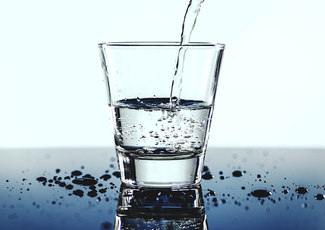 Glass of Water to hydrate