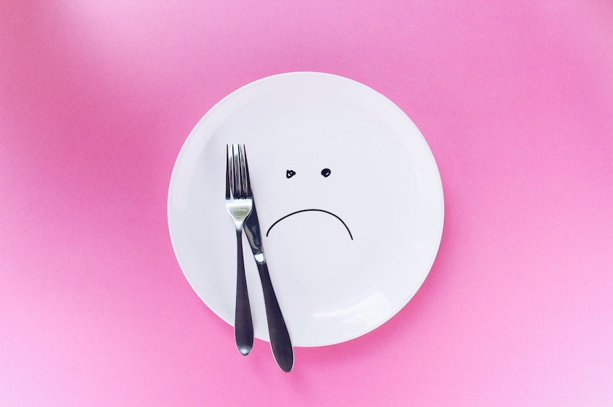 Unhappy Empty Plate
