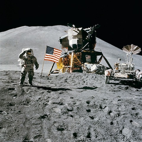 American moon landing.